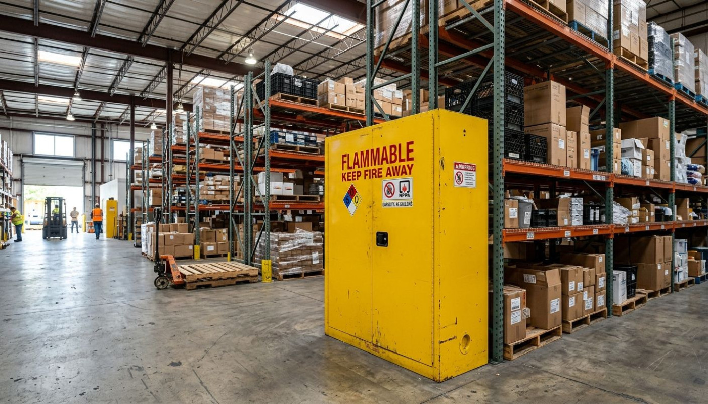 Choisir une armoire pour inflammables adaptée à votre entreprise