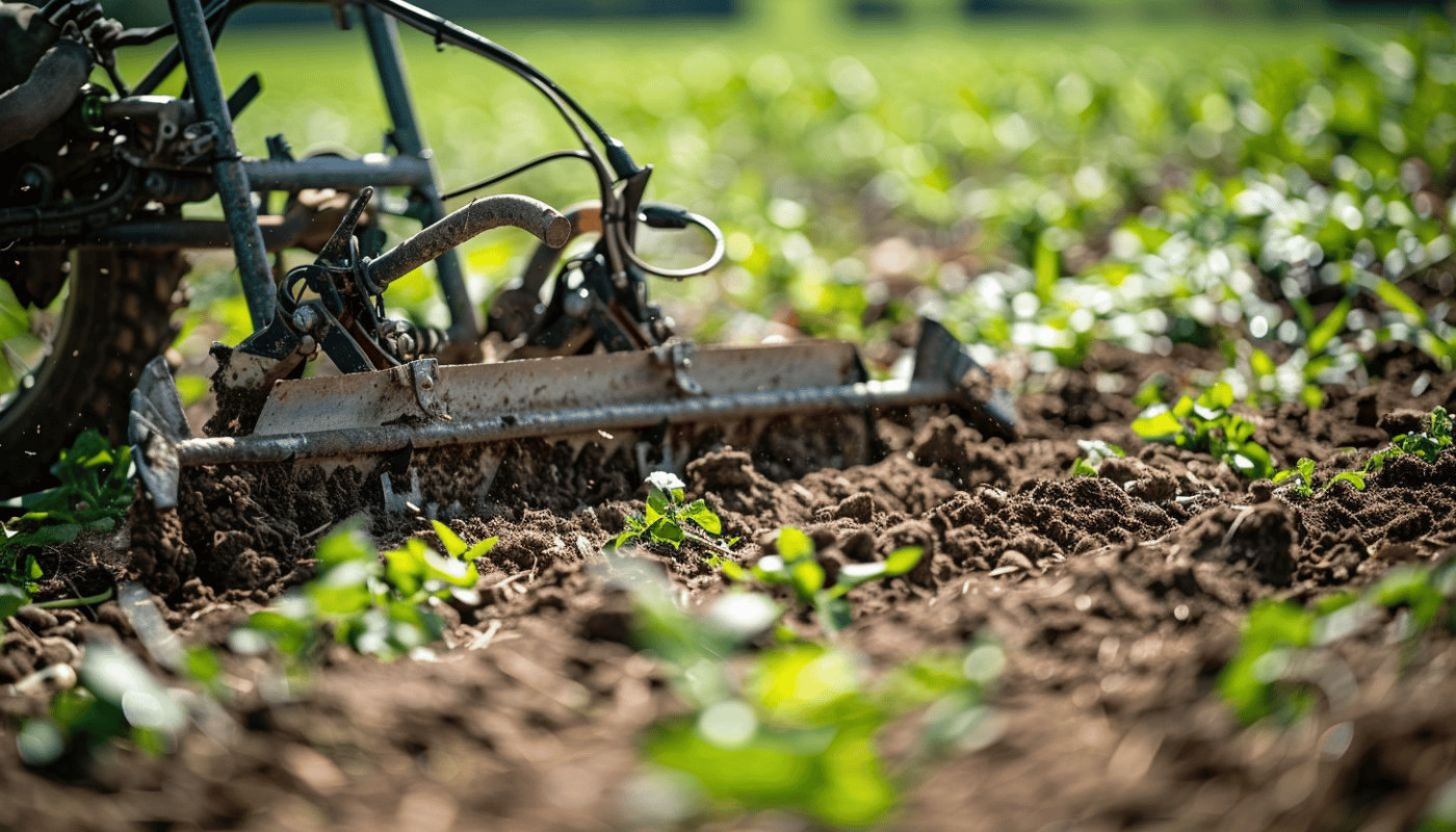 Comment une motobineuse améliore-t-elle la qualité du sol pour l'agriculture ?
