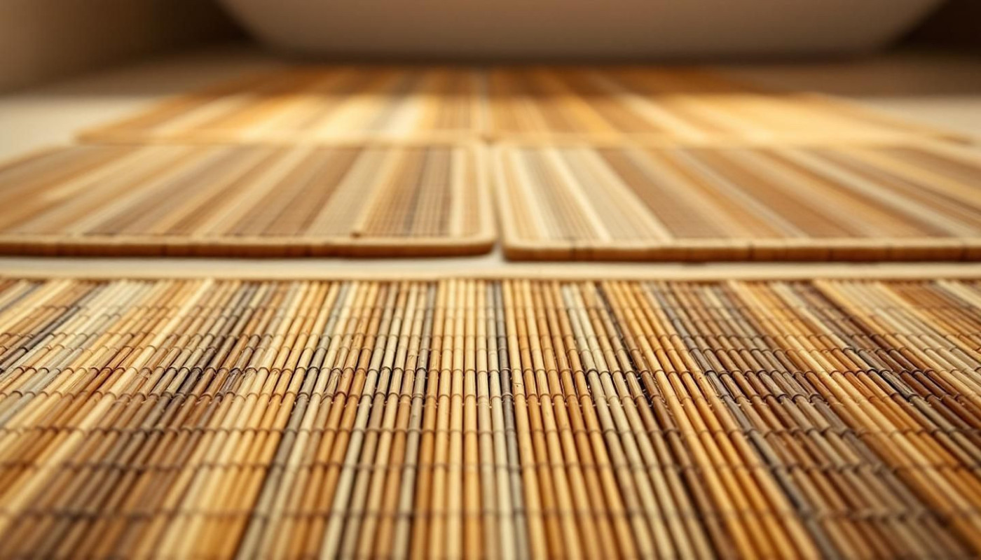 Créer une ambiance zen avec les tapis de bain en bambou