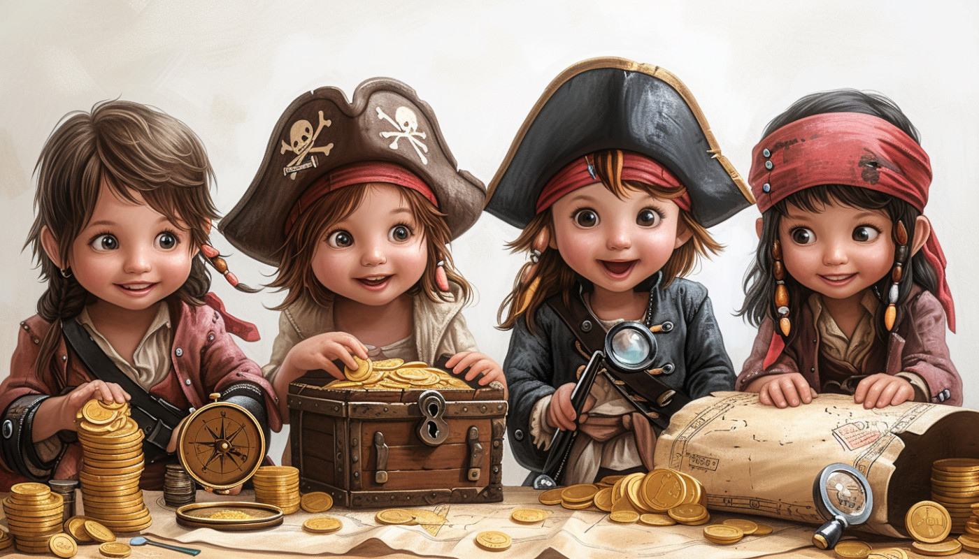 Organiser une chasse au trésor sur le thème des pirates pour les enfants : idées et conseils pratiques